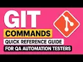 GIT Complete Cheat Sheet for Quick Reference