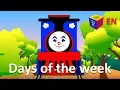 Download Lagu Learn the days of the week song with Choo-Choo Train. Educational cartoon for children kids toddlers