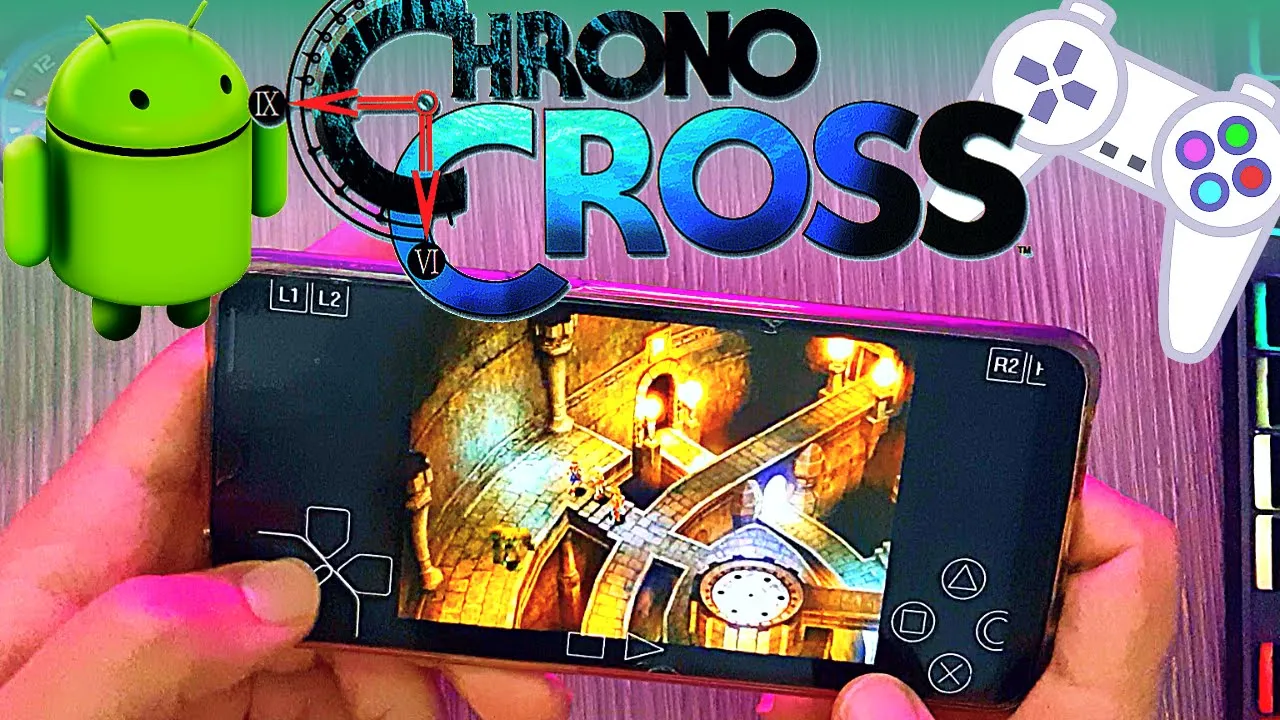 Chrono Cross - PS1 Emulator Android Gameplay (ePSXe) - APK For Mobile - 2022