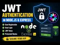 JWT Authentication in Node js Express Login Register Protected Routes