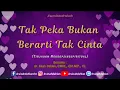 Tak Peka Bukan Berarti Tak Cinta - dr. Aisah Dahlan, CMHt., CM. NLP