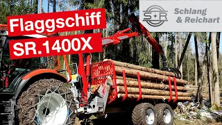 SR.1400X | Das Flaggschiff der Schlang \u0026 Reichart Rückeanhänger