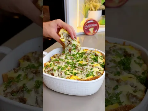 ⁨ برغر في الفرن على طريقك التاكوس المكسيكي 😍 #food #اكسبلور #طبخ