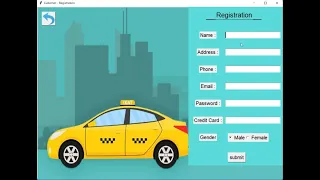 Taxi Booking System with Source code Python Project