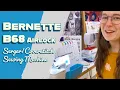 Bernette B68 Airlock Demo Serger Coverstitch Made Easy