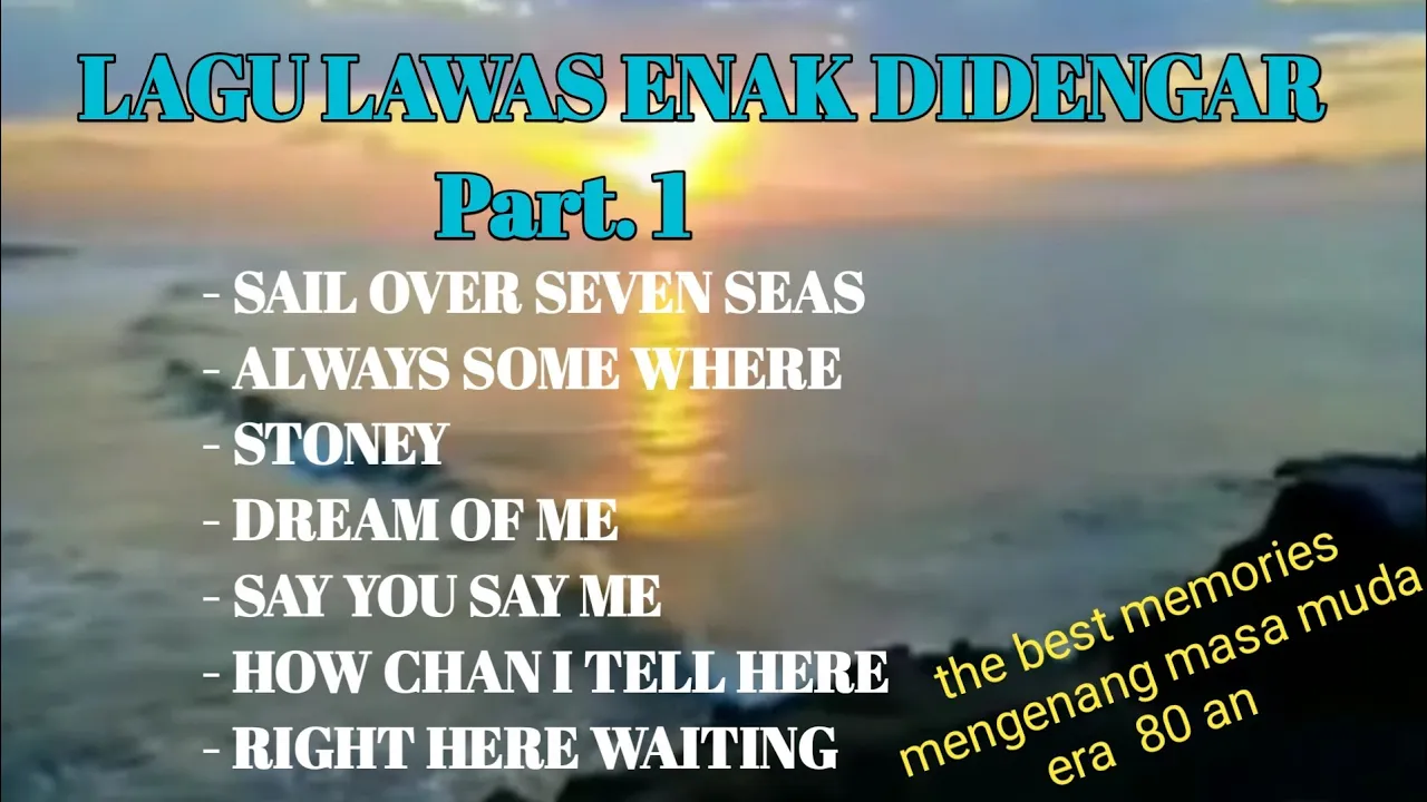 LAGU BARAT ENAK DIDENGAR. Part. 01. Jangan lupa Subscribe LAGU BARAT ENAK DIDENGAR. Part. 01. Jangan lupa Subscribe