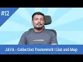 Java Tutorial For Beginners - Collection Framework JAVA Programming Session 12