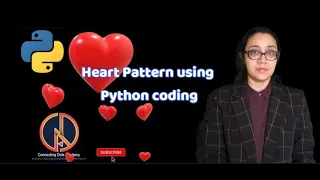 Send Love and make Heart Pattern using coding Python turtle tutorial Random function