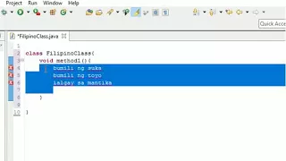 JAVA PROGRAMMING TUTORIAL 1 BEGINNERS - How to run a basic java program