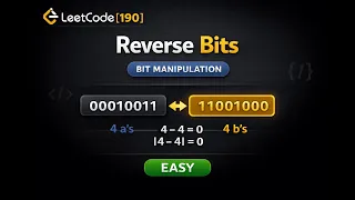 LeetCode 190 Reverse Bits Bit Manipulation Interview Trick
