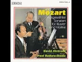 Mozart: Sonata for Piano and Violin in E-flat major, KV 481 - David Oistrakh, Paul Badura-Skoda