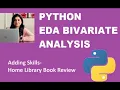 Python EDA Bivariate Analysis Python Tutorial Data Analysis Office Skills Data Visualization