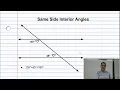 10-28 Same Side Interior and Exterior Angles
