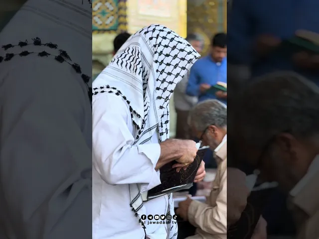 ⁣جمال ...انتشر شذاه في ارجاء الحرم الكاظمي. ففي كل شبر ..قصة ابداع ..وذكرى لكرامة