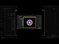 Designig Captain America s Shield in Python code in comments