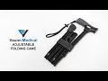 How to use Vaunn Medical Easy Grip Height Adjustable Folding Cane