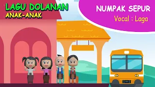 lagu dolanan animasi numpak sepur satulaga