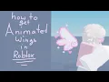 How to get animated wings on Roblox Working 2026 Full tutorial
