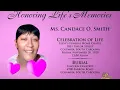Ms Candace Octavia Smith - November 20 2020
