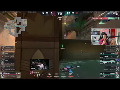 Video Thumbnail: FNS | FNATIC vs DRX - VALORANT Champions Paris - Playoffs Stage #VCTWatchparty