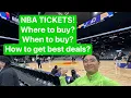 Tips on where to buy NBA Tickets how to get best deals