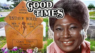 Grave of ESTHER ROLLE TV MOM From GOOD TIMES