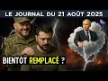 Zelensky bientôt remplacé ? - Le JT du jeudi 21 août 2025
