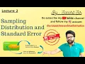 Sampling Distribution and Standard Error by Sanchit Sir utmuniquetheoryofmathemati5497