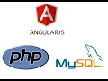 AngularJS Insert Select Delete Update From Database - PHP MySql Tutorial Part 1