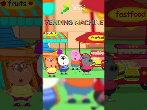 VENDING MACHINE #3d #shorts #childrenssongs #cartoon