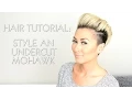HAIR TUTORIAL STYLE AN UNDERCUT FAUX HAWK RIHANNA MILEY CYRUS