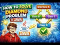 Solve Diamond Problem in JAVA
