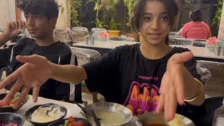 روتين تغير وترتيب البيت طلعنا تعشينا مريم الغزال وتوته 