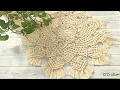 Macrame Round Tablecloth Tutorial Table Mat Big Coasters Macrame rug