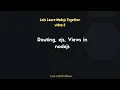 Views ejs and routing in nodejs 2