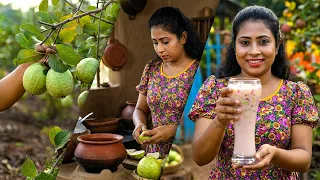 I Picked Fresh Guavas to Make This Pudding, Spicy Curry & Creamy Drink | ASMR Cooking