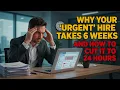 Why Your Urgent Hire Takes 6 Weeks And How to Cut It to 24 Hours Fast Hiring Strategy 2026