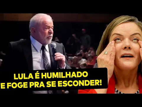 Download MP3 HUMILHADO EM PÚBLICO: Lula é vaiado em seu próprio evento e tem que fugir do palco!