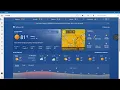 YouTube Recording Weather Hot Day Forecast in Maryland