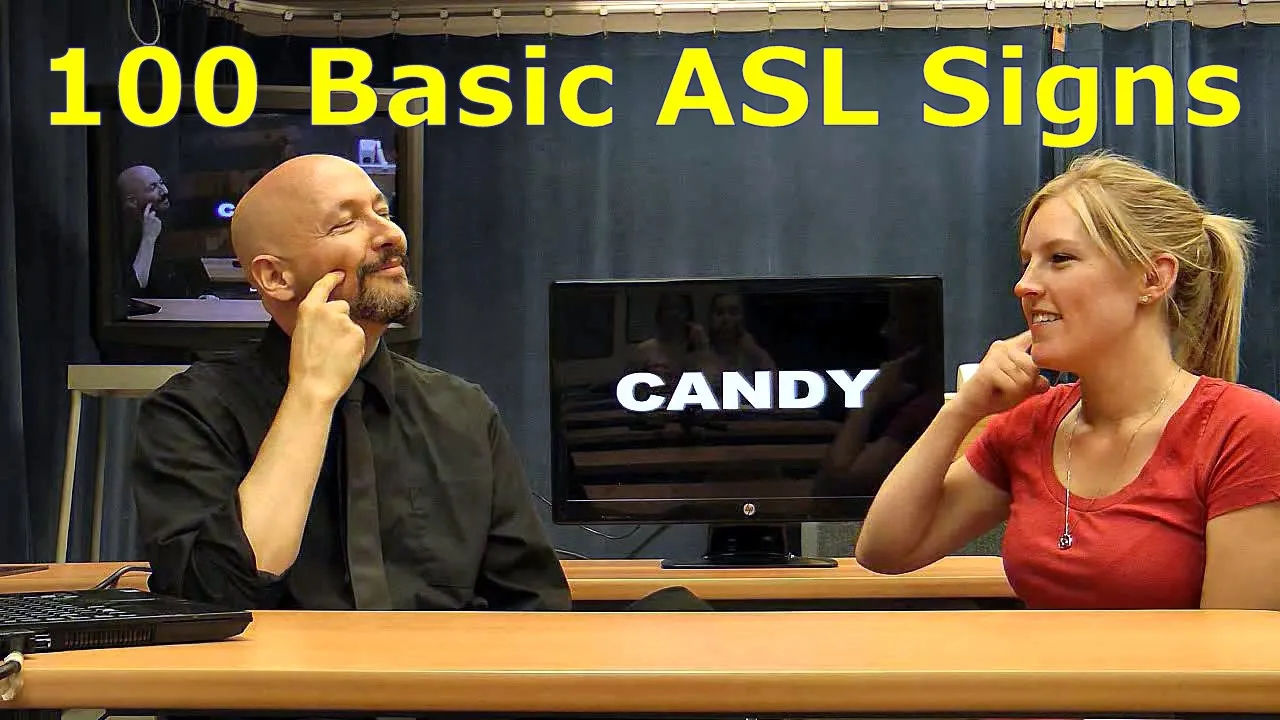 "100 Basic Signs" (American Sign Language) (www.lifeprint.com)