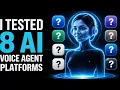 I Tested 8 AI Voice Agent Platforms