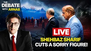 Debate With Arnab LIVE: Shehbaz Cuts A Sorry Figure As Putin’s Shrug Off At Bishkek Goes Viral