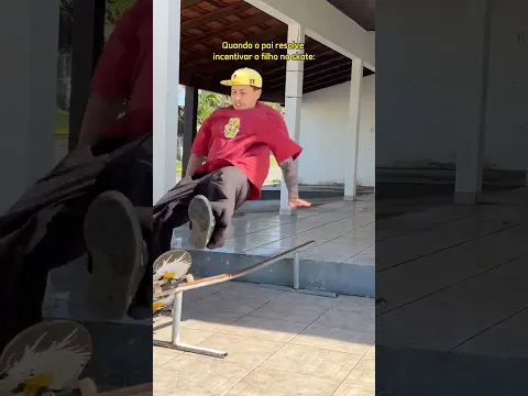 PAI QUE INCENTIVA O FILHO NO SKATE #shorts