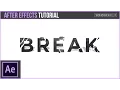 Download Lagu After Effects Tutorial: Break Up Text - Shatter Motion Graphics