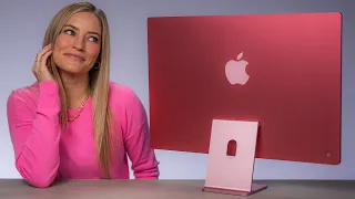 Pink M4 iMac Unboxing and Review