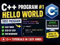 C Hello World Program C Programming for Beginners Easy Hindi