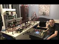 Project Infinity Model Roller Coaster with Advanced PLC Safety Control System