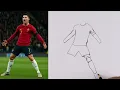 Cristiano Ronaldo How to Draw Ronaldo Easy Step By Step
