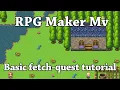 RPG Maker Basic Fetch Quest Tutorial