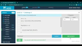 Algorithm Coding dojo Level 10
